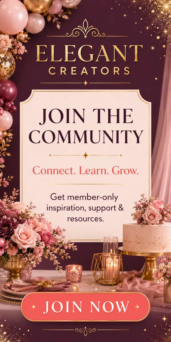 Join the Elegant Creators community