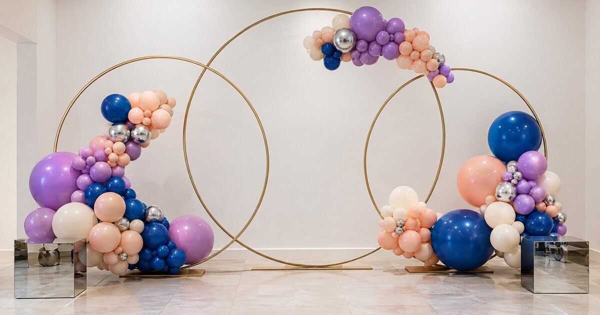 DIY Celestial Balloon Orbit Photo Wall: Viral Visual Recreation Guide